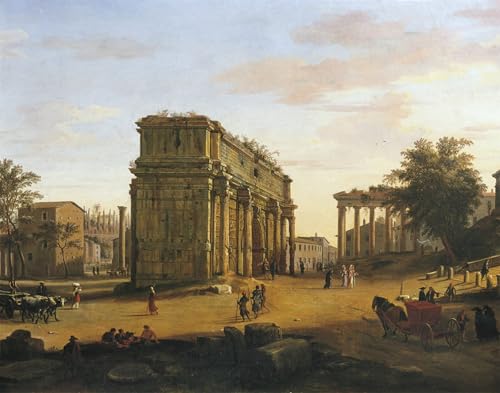 Tableau Arc de Septime Sévère Gaspar Van Wittel 60x90cm