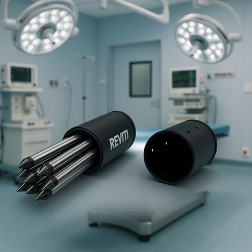 Image of reviti K Wire Container Slotted For Various Sizes of K wire in light weight Aluminium & Autoclavable (9 inch)