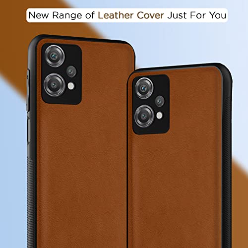Image of Pikkme Oneplus Nord Ce 2 Lite 5G Back Cover | Flexible Pu Leather | Full Camera Protection | Raised Edges | Super Soft-Touch | Bumper Case for Oneplus Nord Ce 2 Lite 5G (Camel)