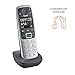 Gigaset E560H – Additional Handset for Cordless Senior Phone, SOS- Function, Landline Phone, Volume Amplification (Platinum, Pack of 1)