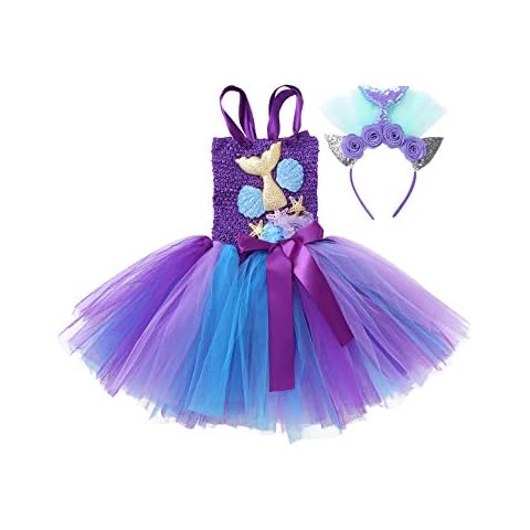 Vestido Tutú Sirena para Niñas Cover