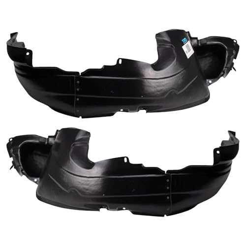 Image of TRQ Inner Fender Liner Set Compatible with 2007-2009 Hyundai Santa Fe HY1250114 HY1251114