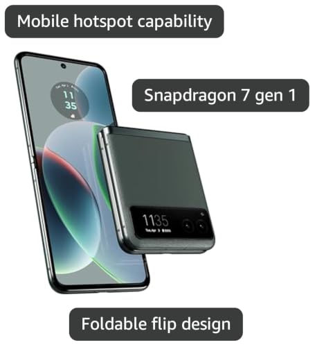 Image of Motorola razr | 2023 | Unlocked | Made for US 8 /128 | 32MP Camera | Sage Green