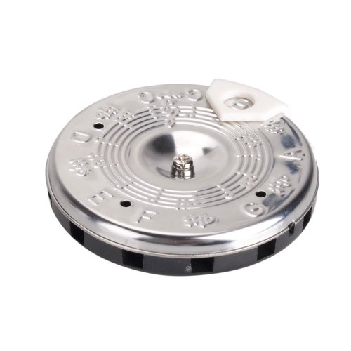 Jetland 13 Tone Pitch Pipe Tuner Tuning C-C Black Base for Pipa, Urheen, Liu-chin, Kao-hu, Guitar, Bass and Violin Etc