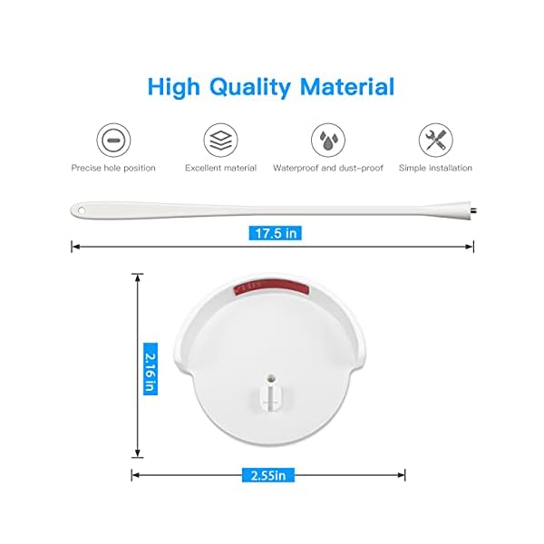 Baby-Kamera Halterung für eufy Security SpaceView-Babyphone - / SpaceView S / SpaceView Pro Babyfon, Baby Monitor Halter, Flexibel Monitorhalter für Kinderzimmer Babybett Umrandungen, 720p – Bild 7