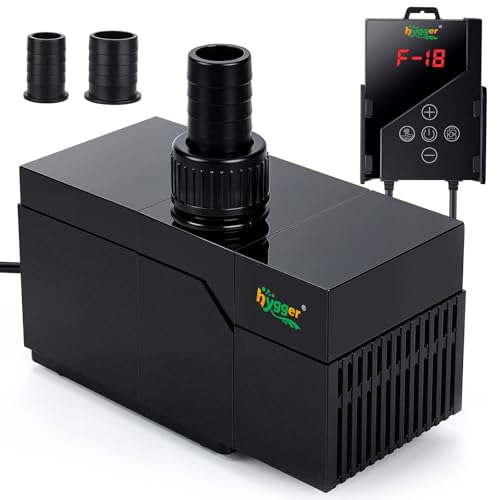 Hygger 2380GPH Aquarium Water Pump with Controller