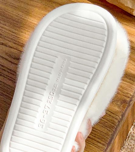 Funny Chicken Plush Slippers Winter House Shoes with Memory Foam Non-Slip Cartoon Indoor Outdoor Slippers Thick-Sole4