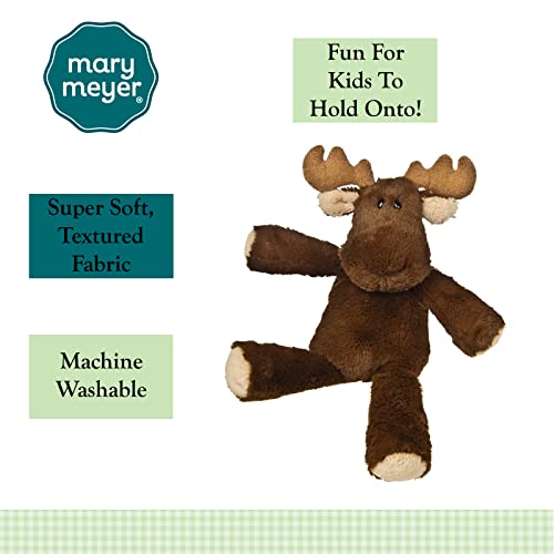 Mary Meyer Stuffed Animal Marshmallow Zoo Plush Soft Toy, 13-Inches, Moose by Mary Meyer - Image 3