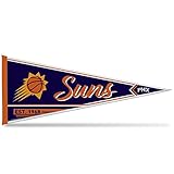 Rico Industries NBA Basketball Phoenix Suns Classic 12" x 30" Felt Wall Décor Pennant - Great for Home/Bed Room/Man Cave Décor
