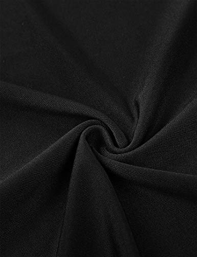 Feeshow Boys Girls Team Basic Gymnastics Dance Tank Leotard Unitard Biketard For Atheltic, Sports, Tumbling Or Swimming Short Sleeve Black 7-8 #TOP5