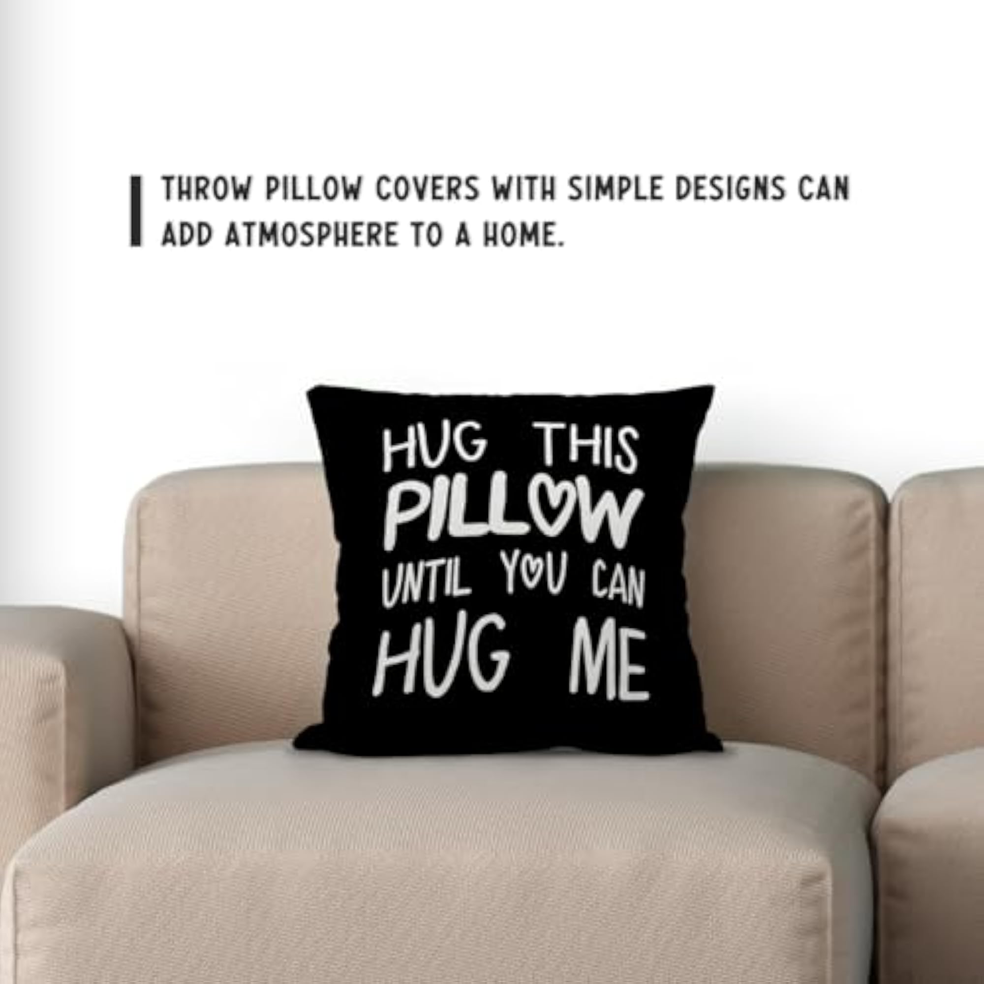 Long Distance Relationships Gifts Reversible Pillow Covers