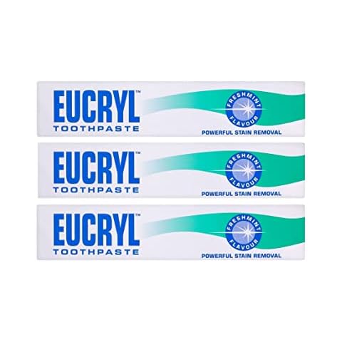 Eucryl Freshmint Powerful Stain Removal Toothpaste 50Ml- Pack of 3 Cover
