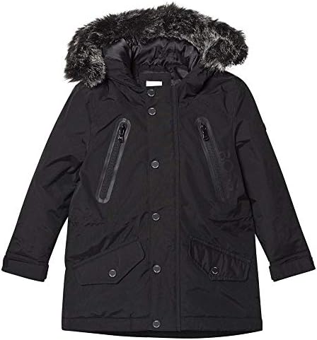 hugo boss fur jacket