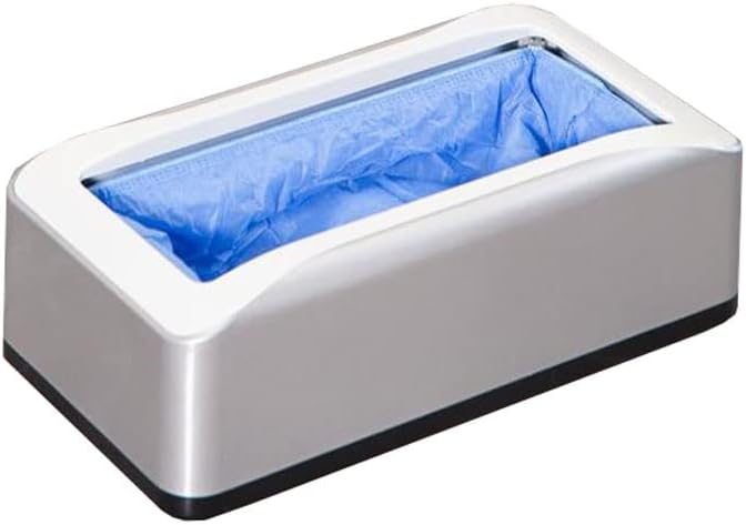 靴カバーマシンホーム自動新しい靴フィルムマシン使い捨て屋内カバーフットカバーマシン (Color : Silver, Size : 