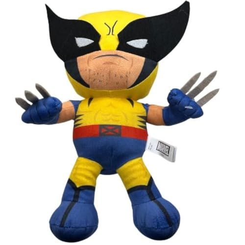 Wolverine & Deadpool Toy - Peluche de Marvel posando de 30 cm