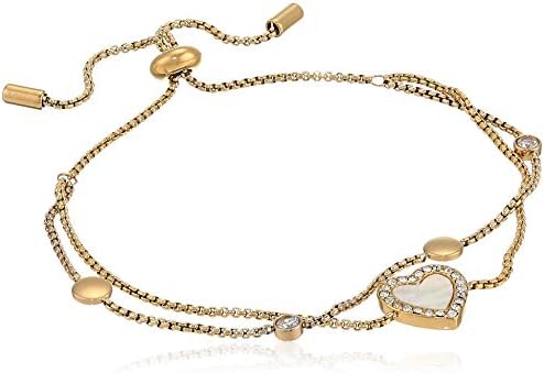 Fossil Women's Gold-Tone Bracelet, Color: Gold (Model: JF03216710)