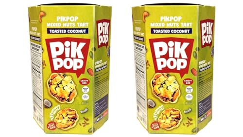 Image of 2 Packs -Toasted Coconut Mixed Nuts - Hat Dinh Duong Dua Nuong - 2 Boxes per Order