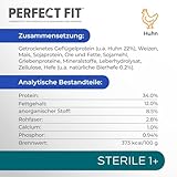 PERFECT FIT™ Katze Beutel Sterile Adult 1+ mit Huhn 3x2,8kg