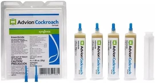 Advion Syngenta Cockroach Gel Bait 1 Clam Shell (4 Tubes)