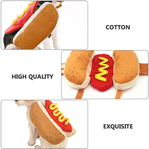 UKCOCO Traje de mascotas caliente para mascotas: Disfraz de disfraz de Halloween Fiesta de Navidad Pet Ropa para perro pequeño mediano