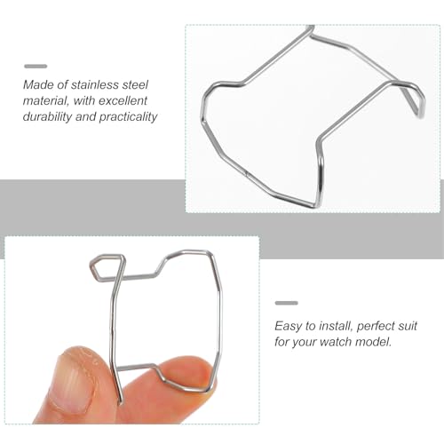 Protector de parachoques para reloj de acero inoxidable de alta resistencia y acabado negro 7