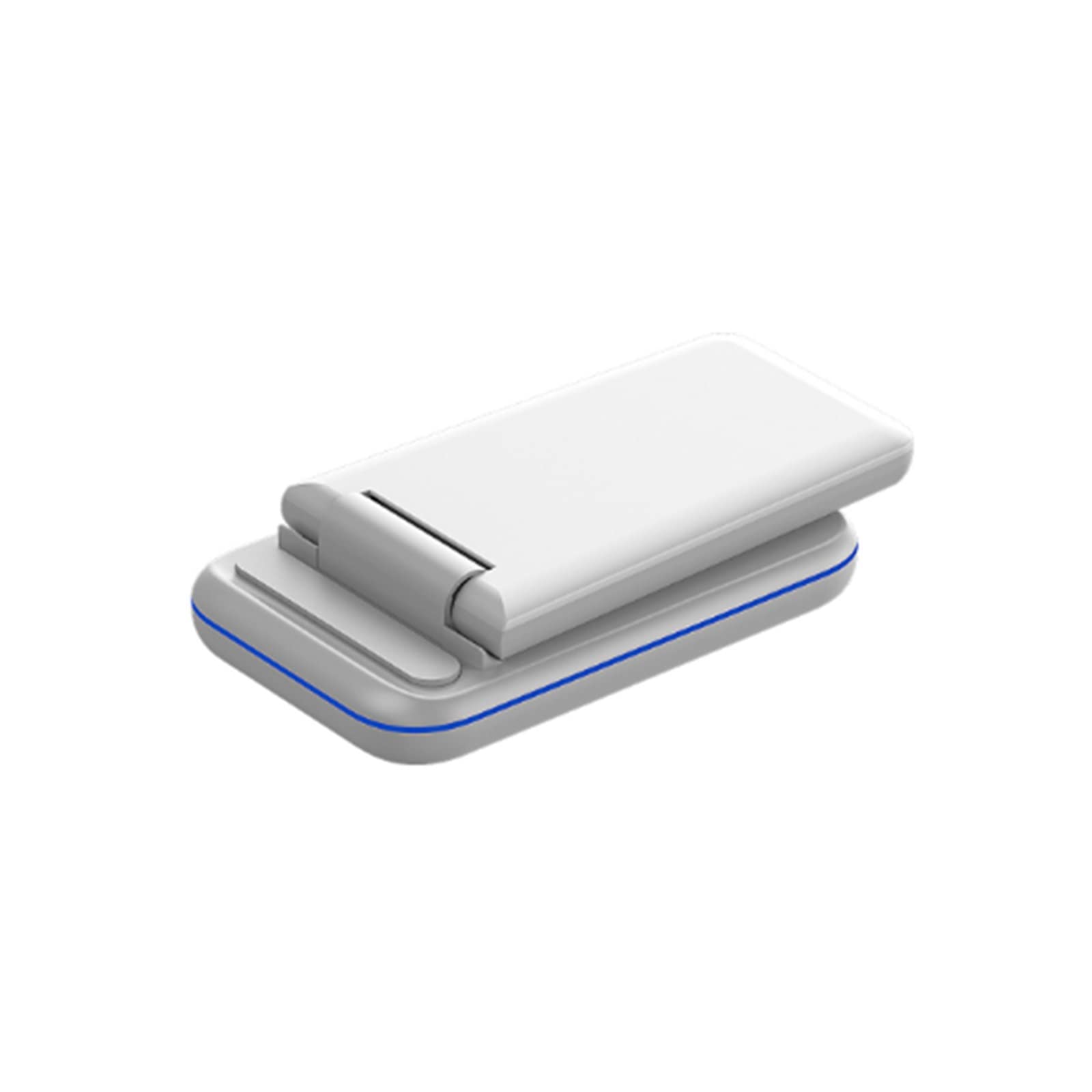 Chargeur sans Fil 3 en 1 for téléphone, Station de chargeurs à Induction Rapide 15 W for Montre Compact et Puissant(Blanc)