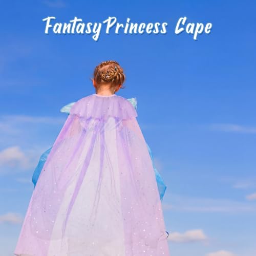 Disfraz Princesa Capa Tul Niñas 4 Piezas miniatura 4