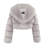 【Matériau de haute qualité】Ce manteau fourrure femme est fabriqué dans un tissu de haute qualité, doux et confortable au toucher. Le design épuré ajoute une touche de modernité et d'élégance à cette pièce classique, adaptée aux occasions décontractées ou semi-formelles. Offre une liberté de mouvement et un confort toute la journée. Mélangez et associez chaque article avec d'autres articles de votre garde-robe pour créer des looks différents.
