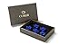 Produktbild CURLII Blumen Curlie - Silber Antik - Royal Blau - Designer hochwertiger Brauthaarschmuck - Haarschmuck 5BC-AE-RB