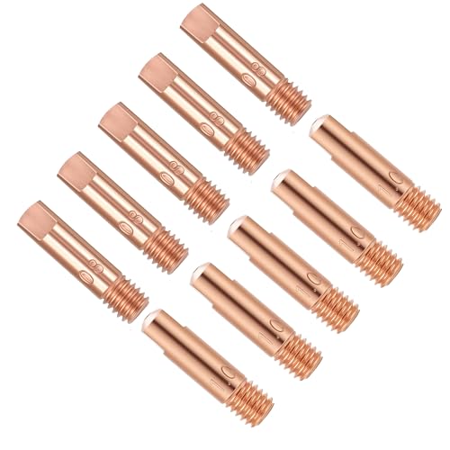 BESTMIG Welding Tips Welding Equipment Accessories MIG Welding Machine 030 040 Welding Coupons (Copper, 030 Welding Tips)