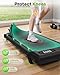 HomeFitnessCode Walking Pad Treadmill, Treadmills for Home, 2.5HP Portable Electric Under Desk Treadmill with LED Display & Remote, Adjustable Speed, No Assembly (Black Classic)