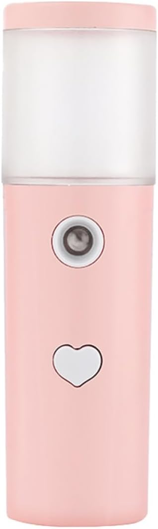 Veemoon USB Mini Facial Steamer Spray Humidifier with 450mah Battery, Powerful Large Spray Volume, Abs Material, Portable Face Skin Moisturizer for Hydrating and Refreshing Skin Care