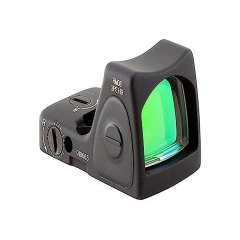 Trijicon RM06-C-700672 RMR Type 2 Adjustable LED Sight, 3.25 MOA Red Dot Reticle, Black Cover