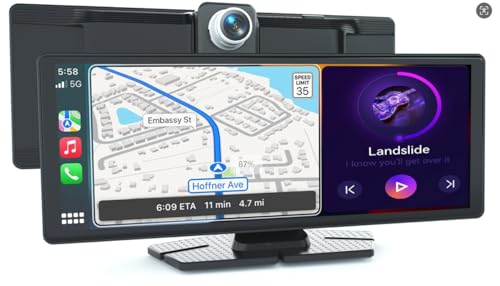 10.26“ Wireless CarPlay & Android Auto Portable Car Display