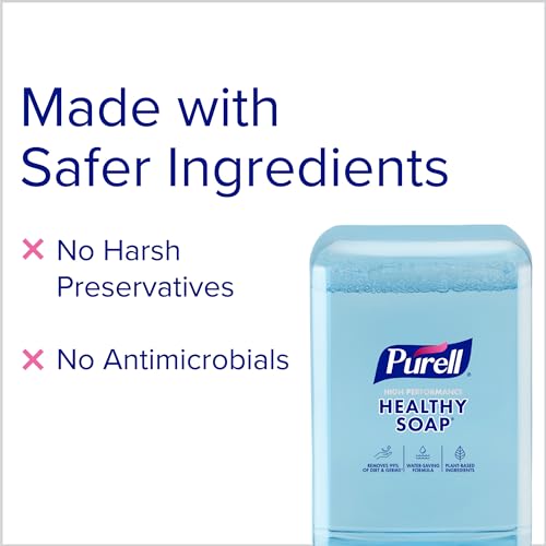 Image of PURELL HEALTHY SOAP with CLEAN RELEASE Technology Foam, Light Fragrance, 1200 mL Refill for PURELL ES10 Automatic Soap Dispenser (Pack of 2) - 8371-02