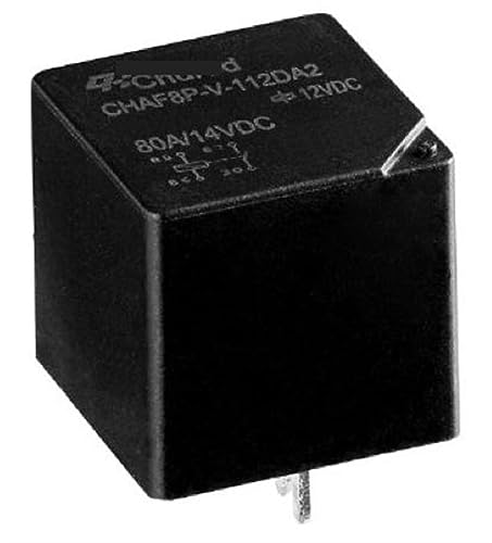 Relé V7-1A-P-12V/24V-70A de alta resistencia y 4 pines