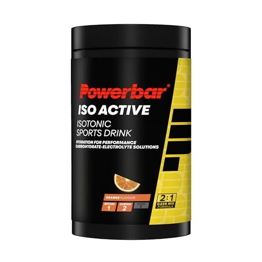 Powerbar - Isoactive - Orange - 600g - Bebida isotónica para deportistas - 5 electrolitos
