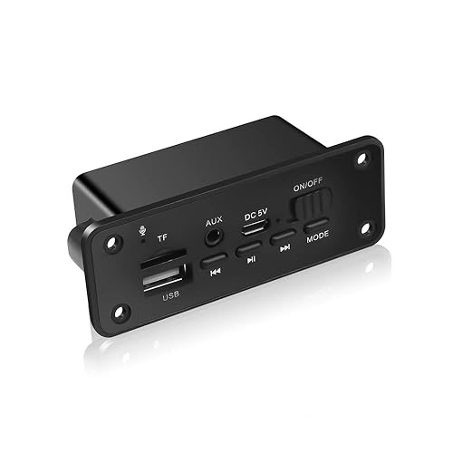 ZLDXDP 5.0 MP3 Player Decoder Board 2 x 3W Speaker Car FM Radio Module 5V TF USB AUX Audio for Car Handsfree