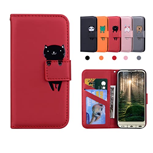 CASAFUNY シンプルスマホ7 / シンプルスマホ6 ケース 手帳型 かわいい Simple Smartphone 6 / BASIO active SHG09 / Basio active2 SHG12 ケース 肌触り良い 手帳 sumaho6カバー