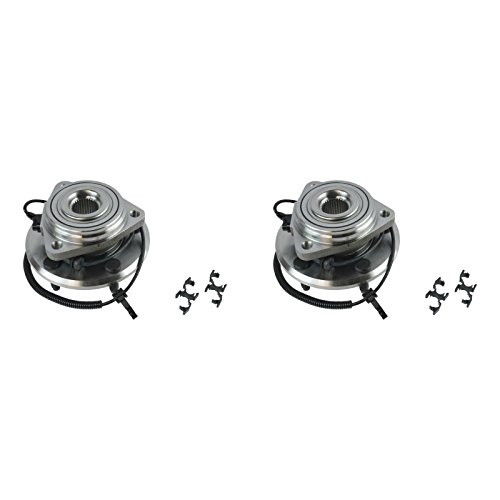 TRQ Front Left and Right Wheel Bearing and Hub Assembly 2 Piece Set Compatible with 2007-2017 Jeep Wrangler JK by TRQ - Image 5