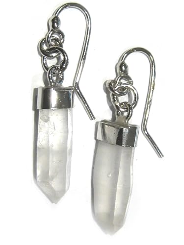 Boucles d'oreilles quartz argent 925 le cadeau d'anniversaire idéal