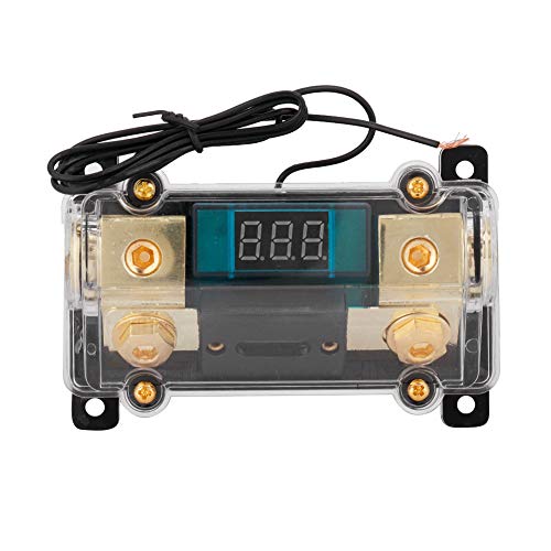 Soporte de Fusibles, Soporte de Alimentación de Audio de Automóviles Pantalla Digital Distribución Bloque Bloque de Distribución de 1 Vía en 1 Salida (200A)