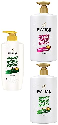 Image of Pantene Advanced Hairfall Solution, Hairfall Control Shampoo, 1000ML & Pantene Advanced Hairfall Solution Shampoo, 650ML, Green & Pantene Advanced Hairfall Solution Shampoo, 1000ML, Green
