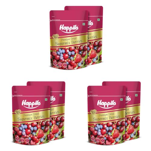 Image of Happilo Premium International Supermix Berries, 200g (Pack of 6)