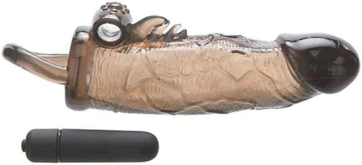 Erection Enhancer Sleeve with Girth Booster and Vibrations RB68153