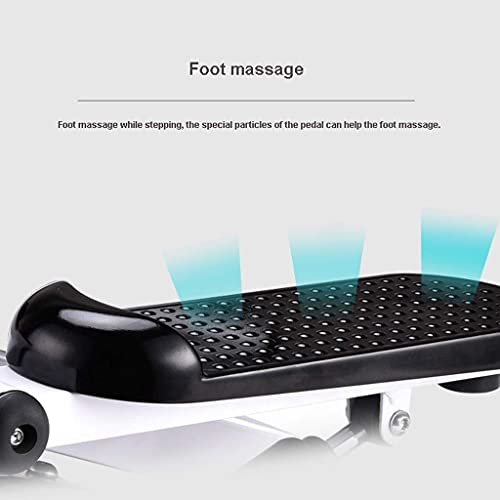 Image of Mini-Stepper Swing Stepper Twist Stepper Step Machine with Handle Bar and LCD Monitor Home Silent Mountaineering