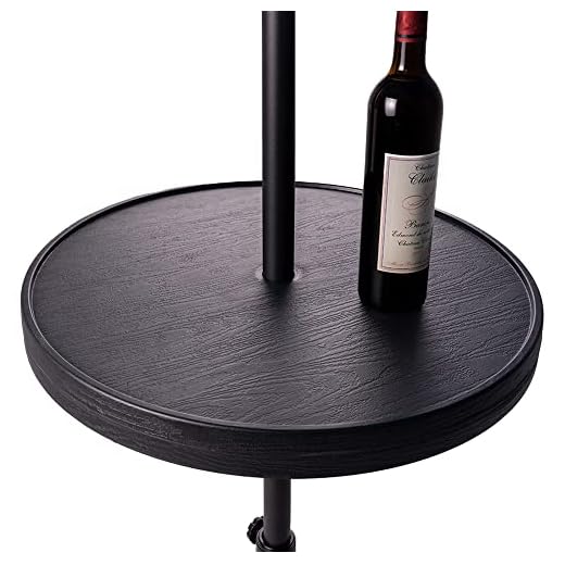 Sundale Portable Umbrella Table for Outdoors