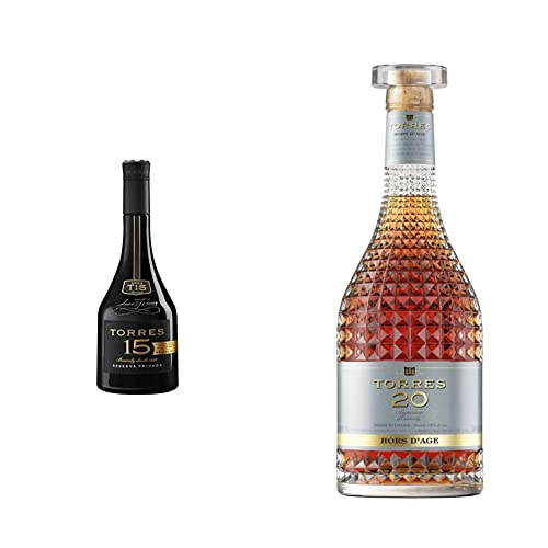 TORRES BRANDY 15, Brandy, 70 cl - 700 ml & 20, Brandy, 70 cl - 700 ml Cover