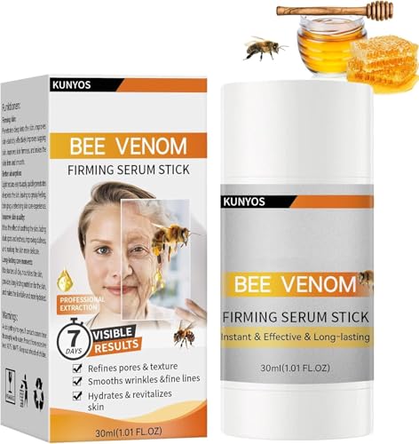 Bee Venom Serum Stick, Advanced Firming & Wrinkle-Reducing Cream for Body, Lifts, Plumps and Firms Skin, Natural Serum for All Skin Types (2 unidades)