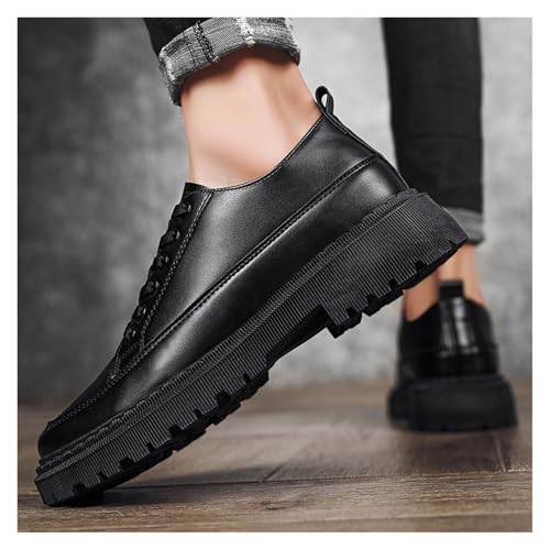 Dress Shoes for Men Leather Men's Casual Work Shoes Autumn Wear-Resistant Safety Sneakers Loafers Moccasins2